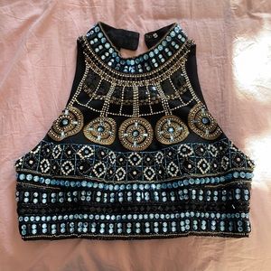 Sherri Hill two piece dress